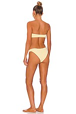 Hunza G Flora Bikini Set In Butter Revolve