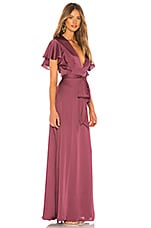 Jill Jill Stuart Ruffle Gown In Pandora Revolve