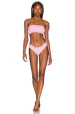 Juillet Lee Bikini Top In Laurel Rose Revolve