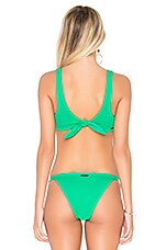 Kendall Kylie X Revolve Button Front Bikini Top In Leaf Revolve