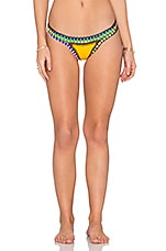 Kiini Ro Bikini Bottom In Yellow Multi Revolve