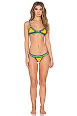 Kiini Ro Bikini Bottom In Yellow Multi Revolve