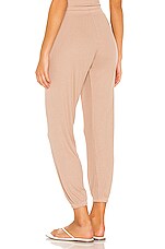 Lna Ribbed Jogger In Nude Revolve