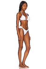 La Reveche Shayna Bikini Set In White Revolve