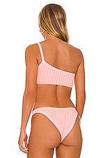 Lspace Axel Bikini Top In Crystal Pink Lemon Drop Revolve