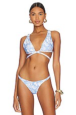 LSPACE Avery Bikini Top In Bali Blooms REVOLVE