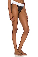 Maaji Georgia Reversible Bikini Bottom In Black Tulip Revolve