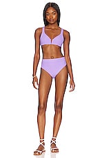 Maaji Suzy Q Reversible Bikini Bottom In Periwinkle Revolve