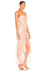 Majorelle Zelda Fitz Gown In Nude Revolve