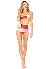 Mara Hoffman Abigail Bikini Top In Ivory Multi REVOLVE