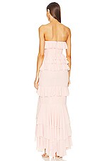 Michael Costello X Revolve Oleksandra Gown In Blush Nude Revolve