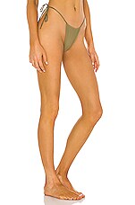 Monica Hansen Beachwear That S Vibe Bikini Bottom In Safari Green