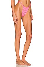 Monica Hansen Beachwear Money Maker String Bikini Bottom In Pink