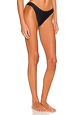 MIKOH Papara Bikini Bottom In Noir REVOLVE