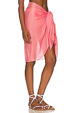 Monday Swimwear Mykonos Sarong In Azalea Pink Revolve