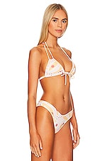 Montce Swim Euro Bows Bikini Top In Palmas Revolve