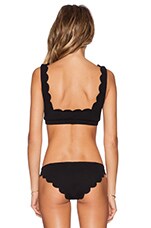 Marysia Swim Palm Springs Sporty Bikini Top In Black Revolve