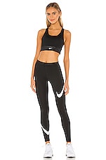 Nike NSW Legasee Swoosh Legging In Black REVOLVE