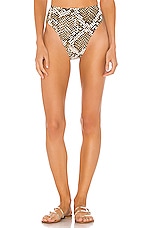 Norma Kamali Underwire Bikini Bottom In Scale Python Revolve