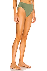 Norma Kamali Underwire Bikini Bottom In Celadon REVOLVE