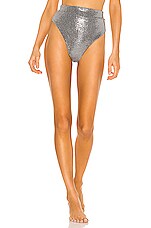 Nookie Carnivale Underwire Bikini Top In Silver Revolve