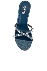 Raye Mini Mule In Indigo Blue Revolve