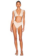 Riot Swim Dodi Bikini Top In Coconut REVOLVE