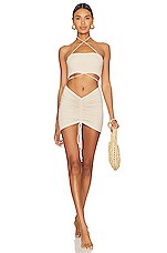 Riot Swim Ila Bikini Top In Coconut Revolve