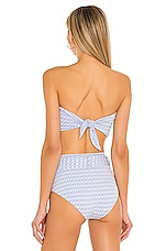 Revel Rey Quinn Bikini Top In Azul Arrow REVOLVE