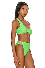 Superdown Tyler Bikini Top In Green Revolve