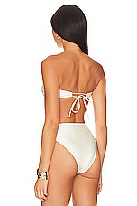 Shani Shemer Lucia Bikini Top In Cream Revolve