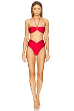 Shani Shemer Claire Bikini Bottom In Scarlet Red REVOLVE