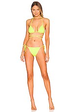 Tropic Of C X REVOLVE Praia Long Cord Bikini Top In Margarita REVOLVE