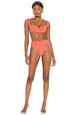 Tropic Of C Vibe Bikini Bottom In Adobe REVOLVE