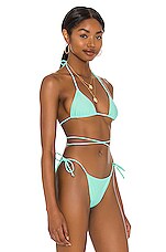 Tropic Of C Praia Bikini Top In Sea Glass Revolve