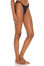 Vitamin A Zuri Bikini Bottom In Black REVOLVE