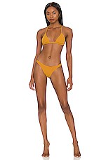 Vitamin A California High Leg Bikini Bottom In Honeycomb REVOLVE