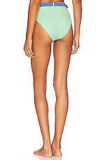 Weworewhat Emily Bikini Bottom In Mint Green Blue Jean Revolve