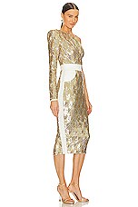 Zhivago Night Moves Dress In Gold Revolve