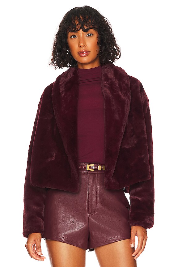 Blanknyc Faux Fur Jacket In Crossfire Revolve