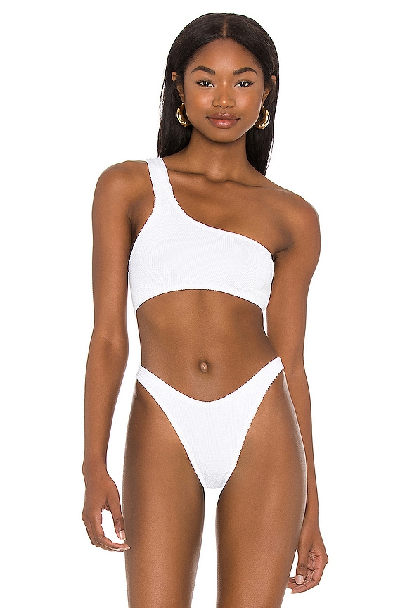 Bond Eye Samira Bikini Top In Optic White Revolve