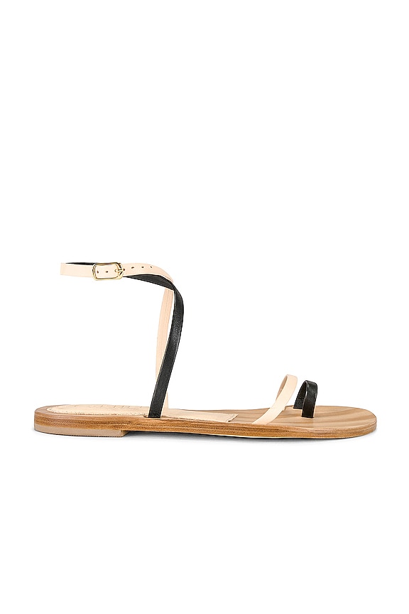 Cornetti Aglientu Sandal In Black Nude Revolve