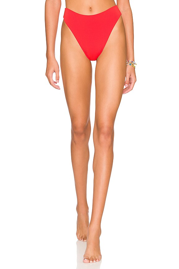 HAIGHT Mah Hotpants Bikini Bottom In Red Shift REVOLVE