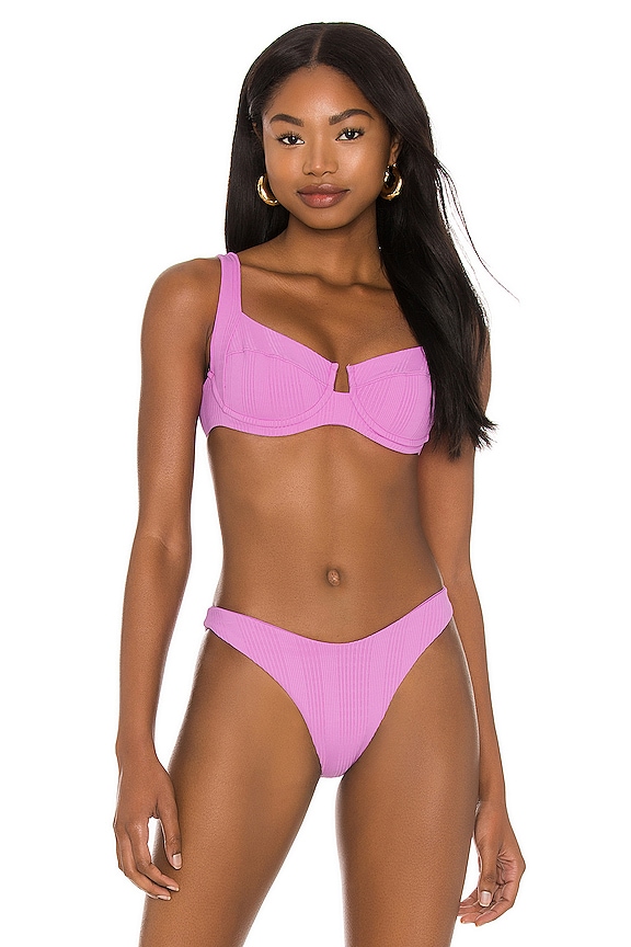 Lspace Camellia Bikini Top In Rosebud Revolve