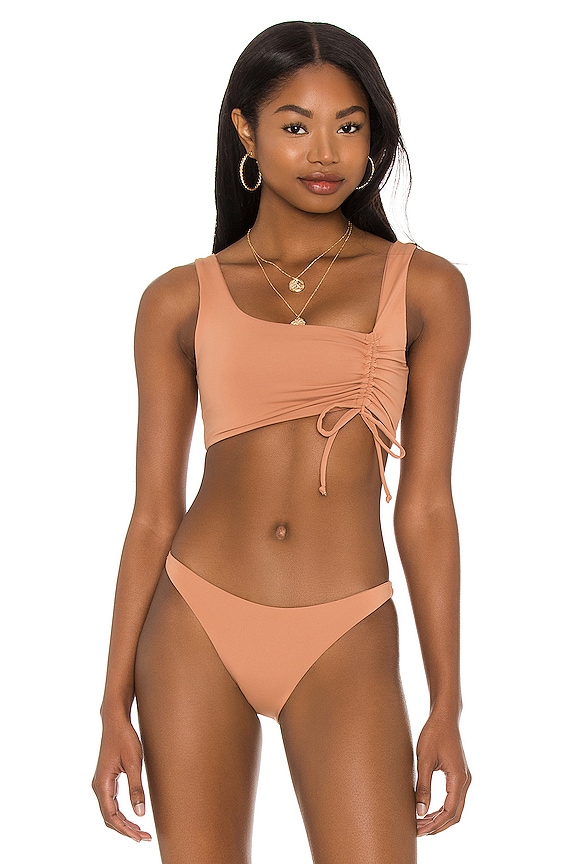 Lspace Wilder Bikini Top In Putty Revolve