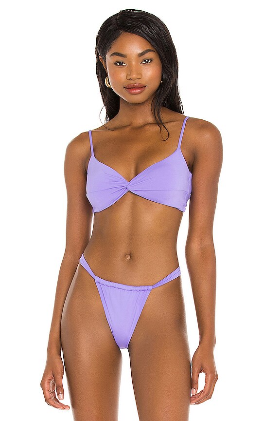 Lspace Ringo Bikini Top In Amethyst Revolve