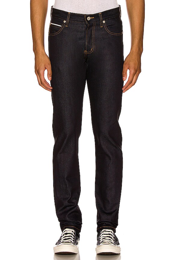 Naked Famous Denim Super Guy Jeans In Nightshade Stretch Selvedge