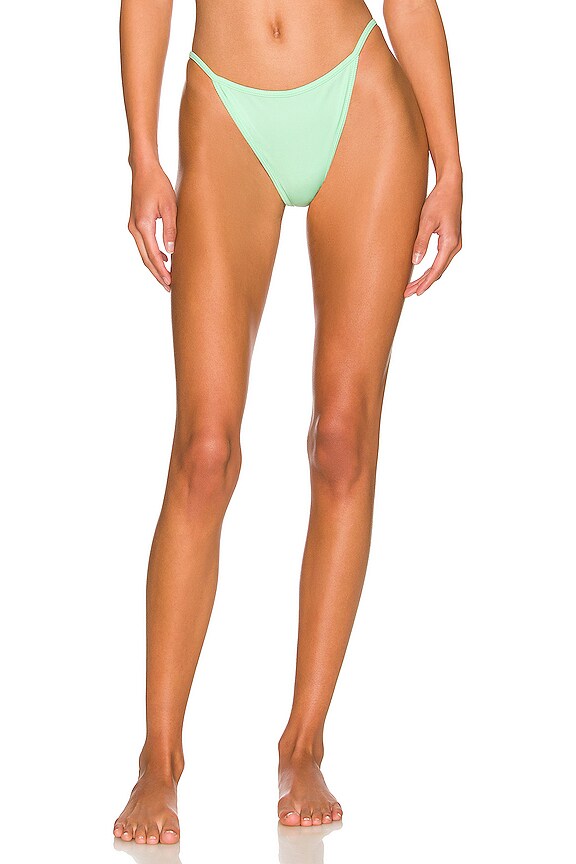 PEIXOTO Tinga Bikini Bottom In Mint Rib REVOLVE