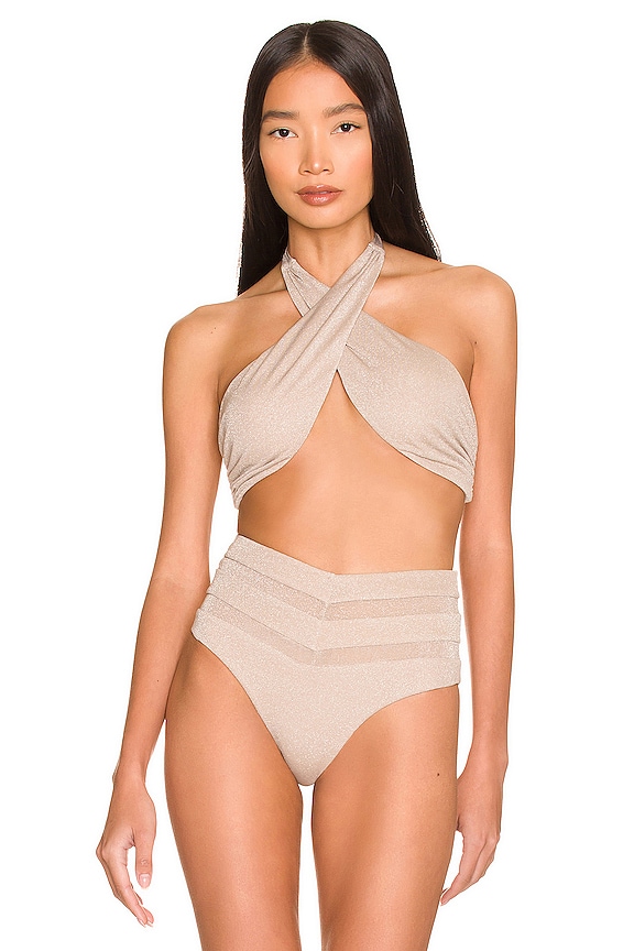 Tularosa Cher Top In Nude Revolve