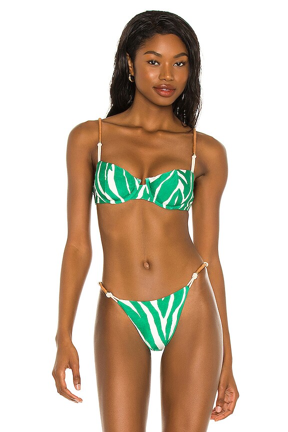 Vix Swimwear Elis Nissi Bikini Top In Zalie Revolve